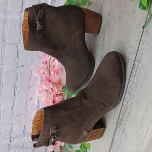 Aetrex Rubi Arch Support Boot - Dark Brown NWOB